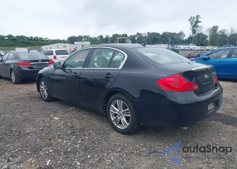 2012 Infiniti G37X из США, поврежденный, VIN JN1CV6AR0CM974477